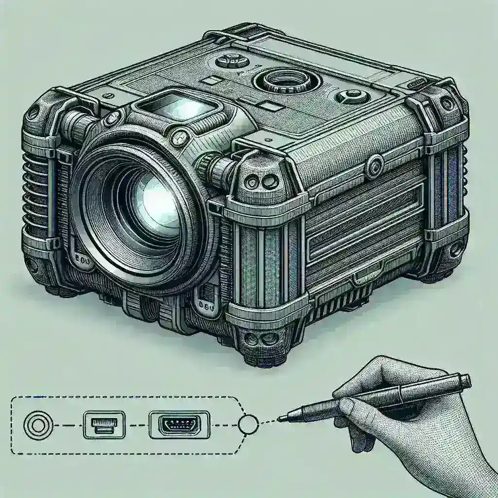 "Anker Nebula Mars 3 Projector showcasing its rugged design and portability, ideal for outdoor movie nights and indoor entertainment."