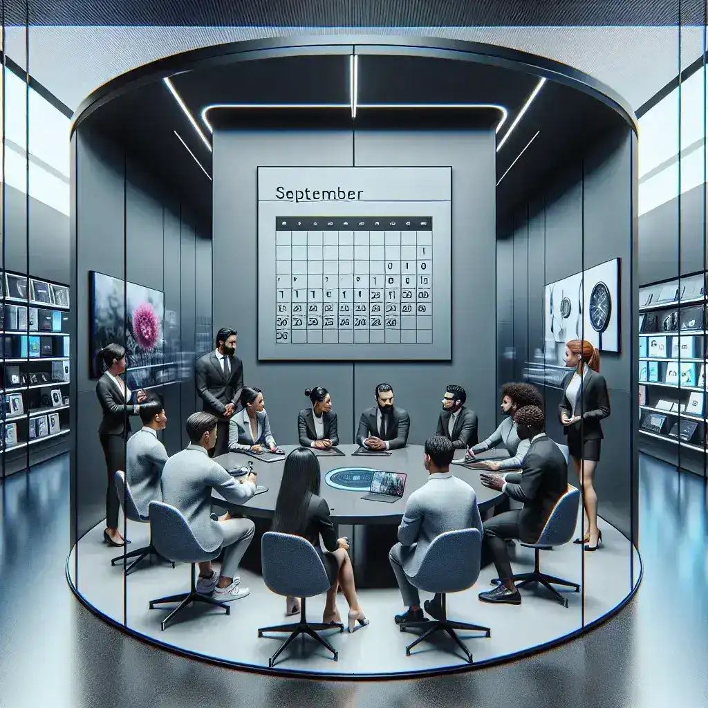 "Apple Store employees in the U.S. participating in a vote on unionization expansion, highlighting significant labor movements and employee rights discussions in September 2023."