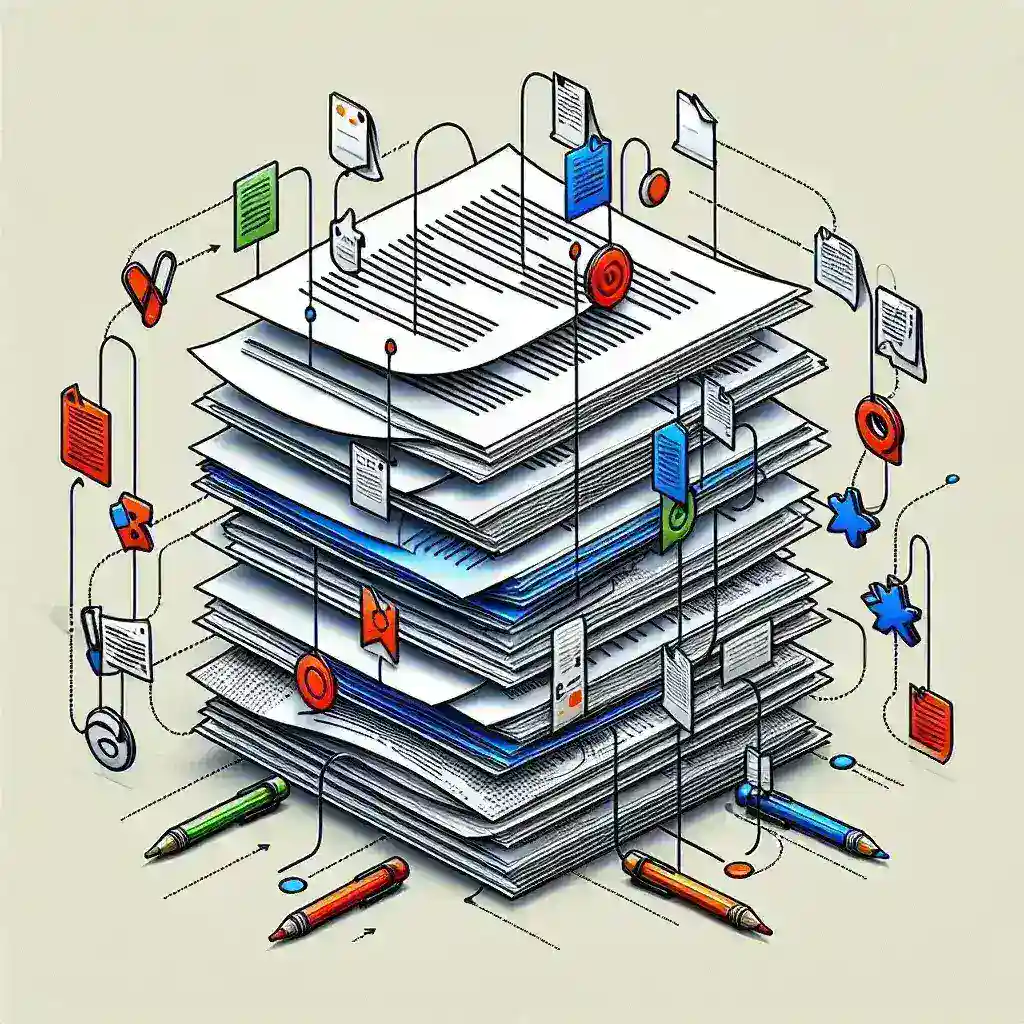 "Illustration of revision tracking tools and version control features in open-access documentation, showcasing collaborative editing processes and effective management of document updates."